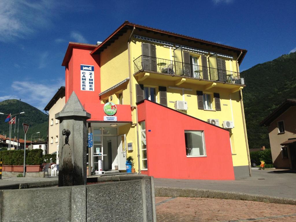 Hotel Ristorante Camoghe Isone Eksteriør bilde